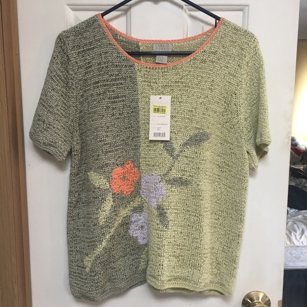NWT Sigrid Olsen Sport sweater shirt